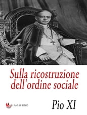 Sulla ricostruzione dell ordine sociale