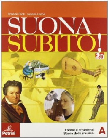 Suonasubito! Modulo A-B: Forme e strumenti. Per la Scuola media. Con girandola per flauto. Con DVD-ROM - Roberto Paoli - Luciano Leone