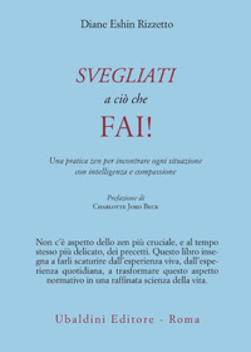 Svegliati a ciò che fai! Una pratica zen per incontrare ogni situazione con intelligenza e compassione - Diane E. Rizzetto