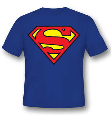 T-Shirt Superman Logo XL