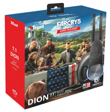 TRUST GXT 383 Dion Cuffie+Far Cry 5 Vouc