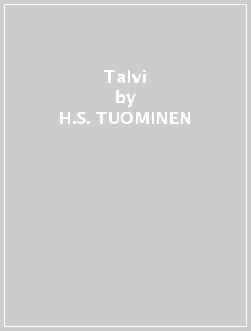 Talvi - H.S. TUOMINEN