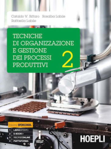 Tecniche di organizzazione e gestione dei processi produttivi. Per le Scuole superiori. Con e-book. Con espansione online. Vol. 2 - Cataldo Vincenzo Biffaro - Rosalba Labile - Raffaella Labile