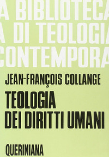 Teologia dei diritti umani - Jean-François Collange