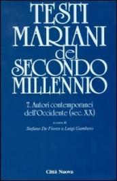 Testi mariani del secondo millennio. 7.Autori contemporanei dell