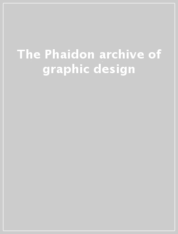 The Phaidon archive of graphic design