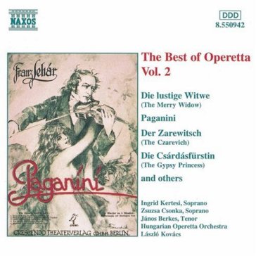 The best of operetta vol.2 - Kertesi-Csonka
