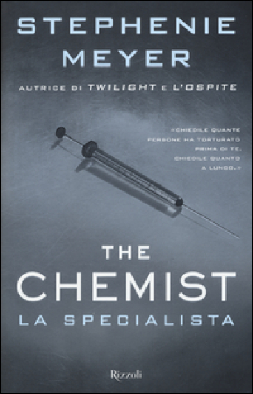 The chemist. La specialista - Stephenie Meyer