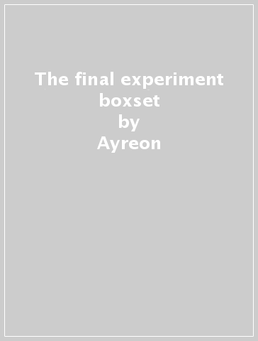 The final experiment boxset - Ayreon
