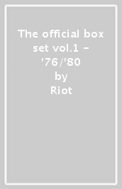 The official box set vol.1 -  76/ 80