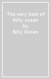 The very best of billy ocean