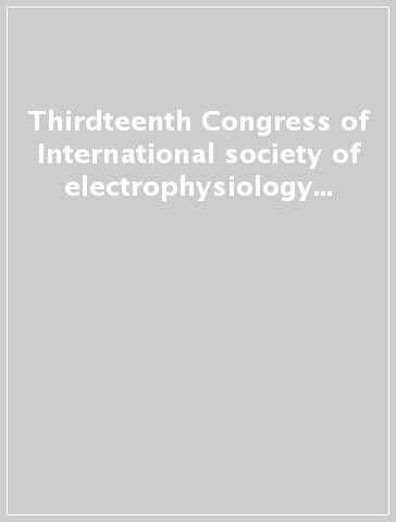 Thirdteenth Congress of International society of electrophysiology and kinesiology ISEK 2000 (Sapporo, 25-28 June 2000)