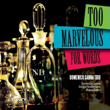 Too marvelous for words - Domenico Sanna Trio