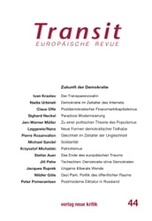 Transit 44. Europäische Revue