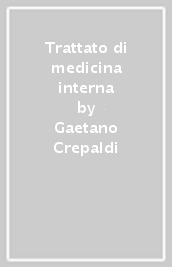 Trattato di medicina interna