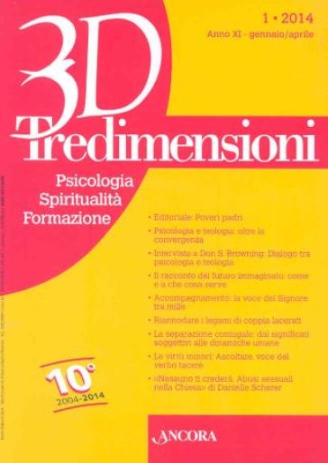 Tredimensioni. Psicologia, spiritualità, formazione (2014). 1.