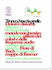 Tronco, braccia, spalle, mani - Dolori e disturbi: rivoluzionario ed efficace metodo non invasivo mediante l utilizzo dei colori e delle frequenze corrispondenti a ciascun Fiore di Bach in base alle mappe di Kramer.