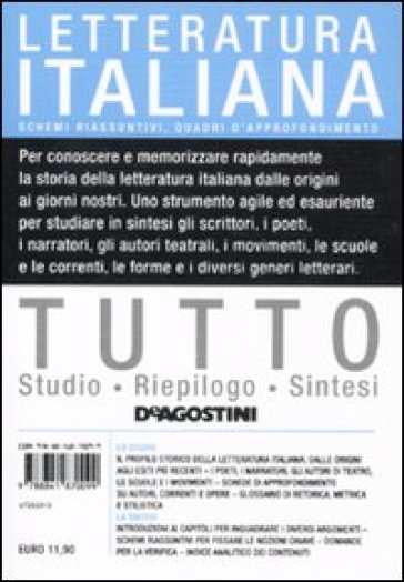 Tutto letteratura italiana