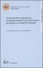 Undicesimo incontro nazionale coordinamento dei dottorati di ricerca in diritto privato