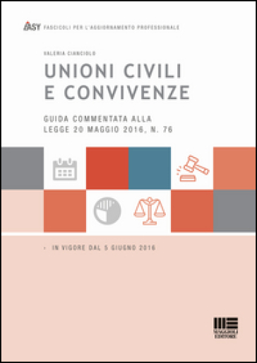 Unioni civili e convivenze - Valeria Cianciolo