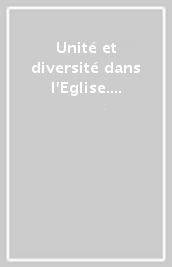 Unité et diversité dans l