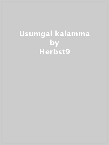 Usumgal kalamma - Herbst9