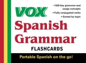 VOX Spanish Grammar Flashcards