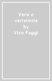 Vero e verisimile