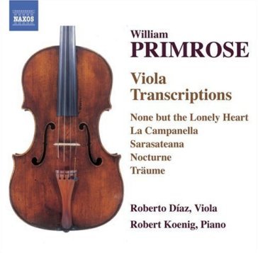 Viola transcriptions - William Primrose