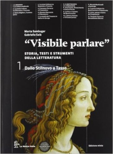 Visibile parlare. Per le Scuole superiori. Con espansione online. 1: Dallo stilnovo a Tasso-Guida studente-Commedia - Marta Sambugar - Gabriella Salà