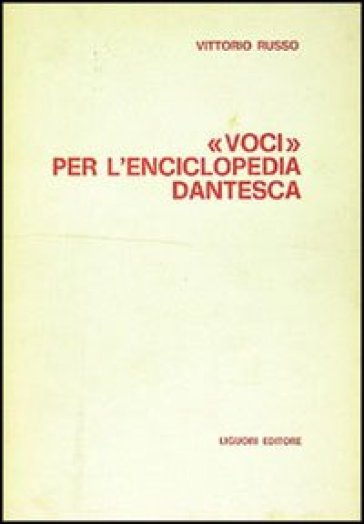 Voci per l'Enciclopedia dantesca - Vittorio Russo