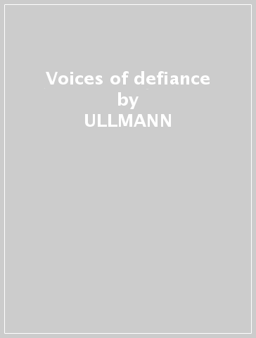 Voices of defiance - ULLMANN - Dimitri Shostakovich - LAKS