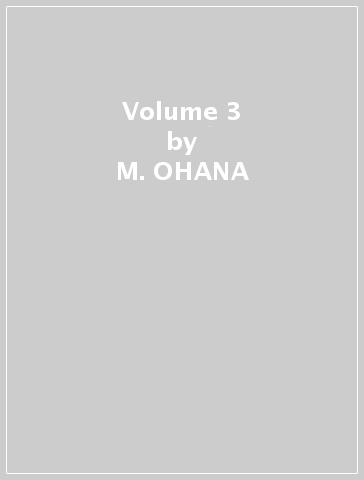 Volume 3 - M. OHANA