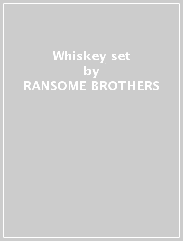 Whiskey set - RANSOME BROTHERS