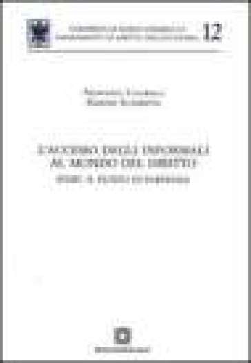 L'accesso degli informali al mondo del diritto - Francesco Lucarelli - Massimo Sciarretta