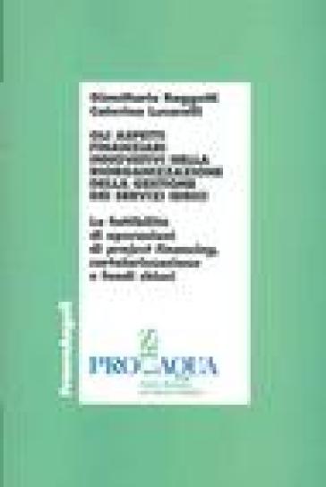 Gli aspetti finanziari innovativi nella riorganizzazione della gestione dei servizi idrici. Con floppy disk - Gianmario Raggetti - Caterina Lucarelli