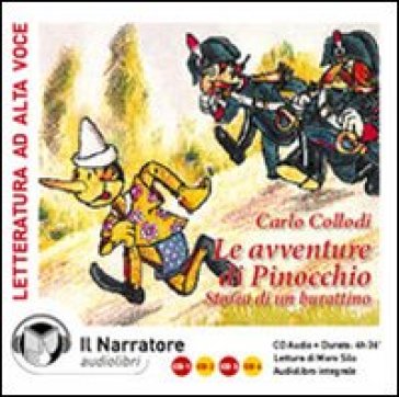 Le avventure di Pinocchio. Storia di un burattino. Audiolibro. 4 CD Audio - Carlo Collodi