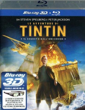 Le avventure di Tintin - Il segreto dell'Unicorno (2 Blu-Ray)(3D+2D) - Steven Spielberg