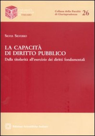 La capacità di diritto pubblico - Silvia Silverio