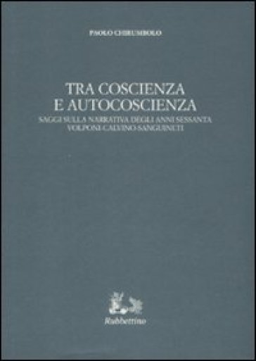 Tra coscienza e autocoscienza. Saggi sulla narrativa degli anni sessanta. Volponi, Calvino, Sanguineti - Paolo Chirumbolo