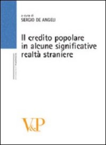 Il credito popolare in alcune significative realtà straniere