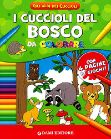 I cuccioli del bosco da colorare