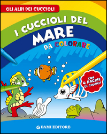 I cuccioli del mare da colorare