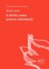 Il diritto come pretesa individuale