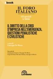 Il diritto nella crisi d impresa nell emergenza. Questioni penalistiche e civilistiche