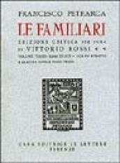 Le familiari. Testo latino. Ediz. critica