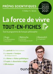 La force de vivre - Prépas scientifiques Programme 2020-2021