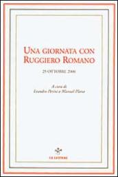 Una giornata con Ruggiero Romano. 25 ottobre 2000