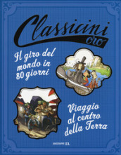 Il giro del mondo in 80 giorni-Viaggio al centro della terra da Jules Verne. Ediz. a colori