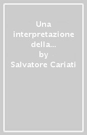 Una interpretazione della definizione aristotelica della metafora